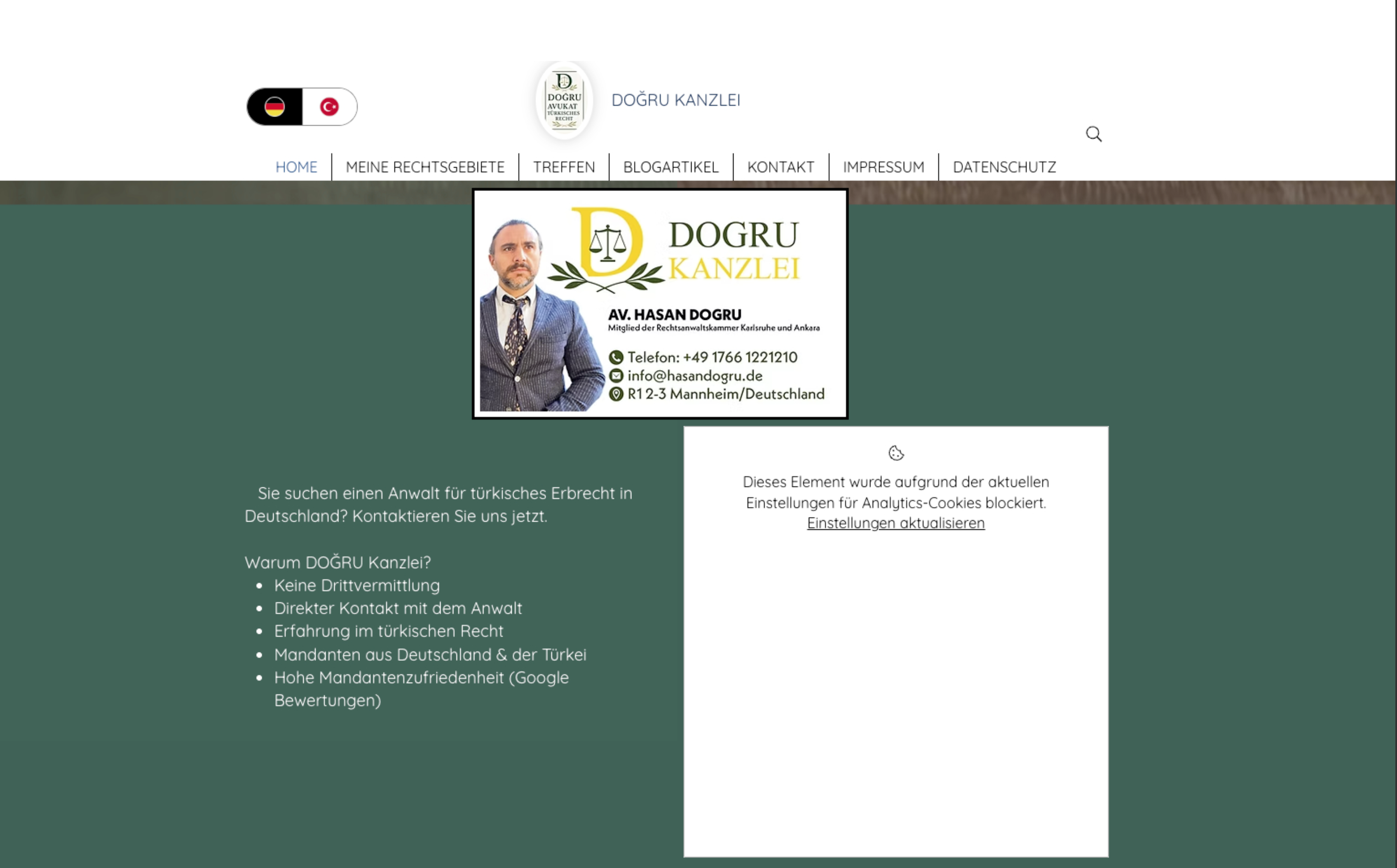 Old website