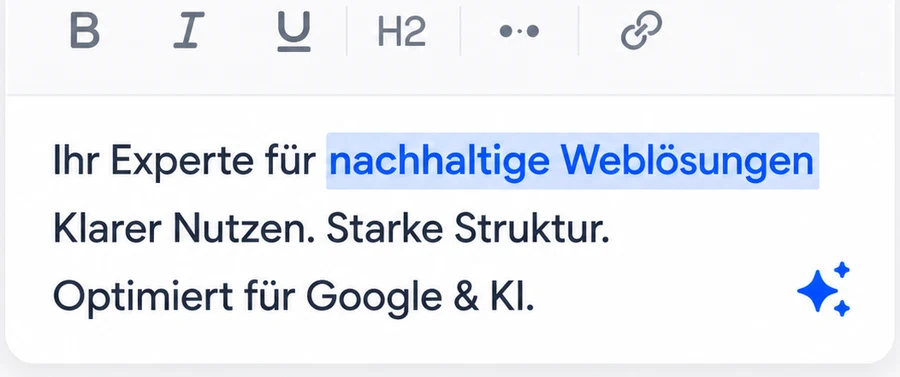 Texte für Google und KI Vorschau